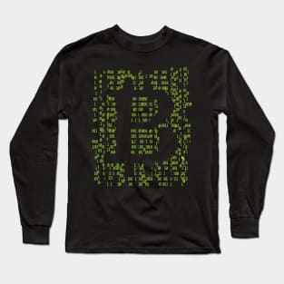 Enter the Matrix: The Future of Bitcoin Long Sleeve T-Shirt